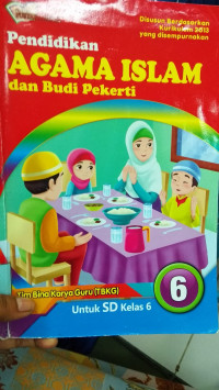 Image of Pendidikan Agama Islam dan Budi Pekerti Untuk SD Kelas 6