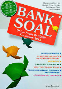 Image of Bank Soal Untuk Kelas IV SD/MI Kurikulum 2013