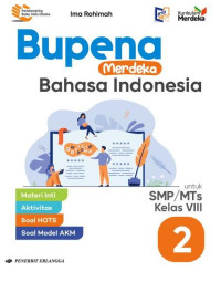 Image of Bupena Merdeka Bahasa Indonesia Untuk SMP/MTs Kelas VIII