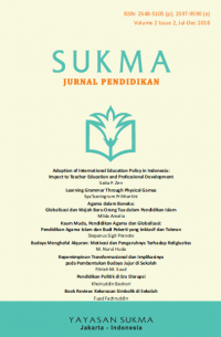 Image of SUKMA Jurnal Pendidikan Volume 8 Issue 1, Jan-Jun 2024