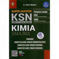 Image of SUPER MASTER KSN (KOMPETISI SAINS NASIONAL) KIMIA SMA/MA