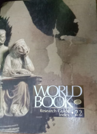 Image of WORLD BOOK REASERCH GUIDE INDEX.22