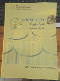 Image of Chemistry Coursebook Chapter 10,6,16